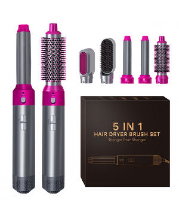 Professional 5 In 1 Hair Dryer & Volumizing Brush Stock One Step Hair Dryer And Styler Electric Hot Air Brush