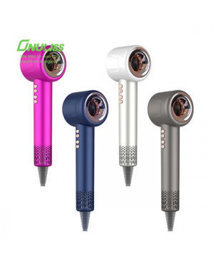 110000 rpm High Speed bldc Brushless Hair Tools Blow Dryer Brush Set Wrap Styler Cepillo Salon Hot Air Brush Hair Dryer