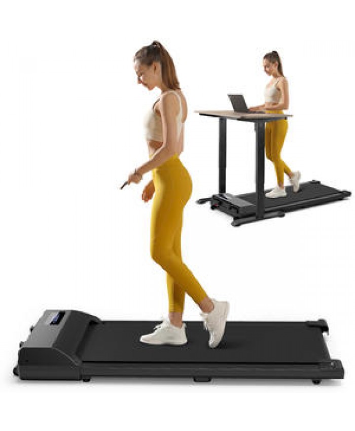 Factory Mini Small Thin Compact Electric Economic Foldable Home Use Under Desk Treadmill Running Machine Walking Pad