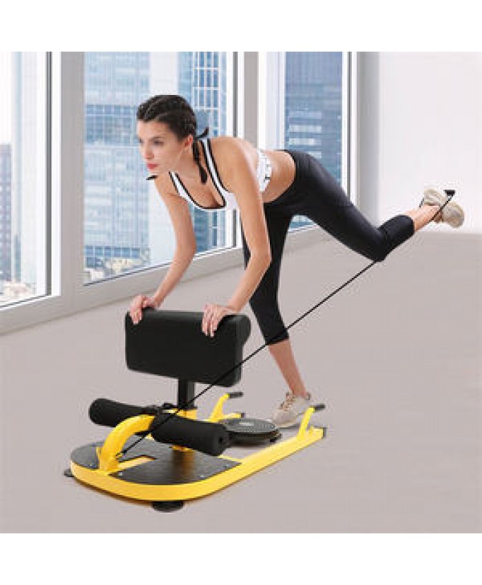 Deep Squatchine Home Gym Push Up Sit Up Exercise Fitness Ab Hip Thigh Trainer Squat Machine