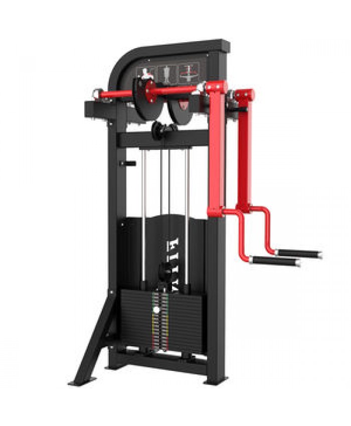 Functional shoulder press arm lateral raise machine gym equipment standing multi flight standing lateral raise machine
