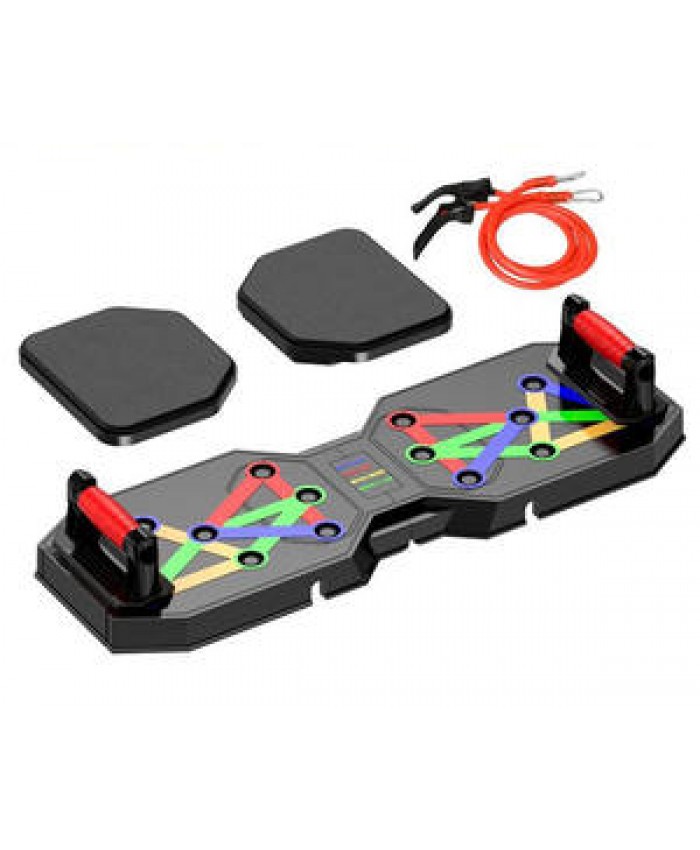 Home Workout Equipment Push Up Board, multi function trainer strength training machine