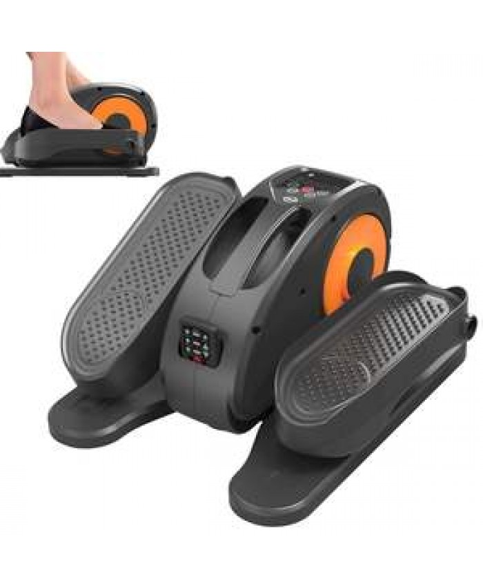 Home Gym under Desk Electric Mini Elliptical Machine with Remote Control Portable Exercise Elliptical Trainer