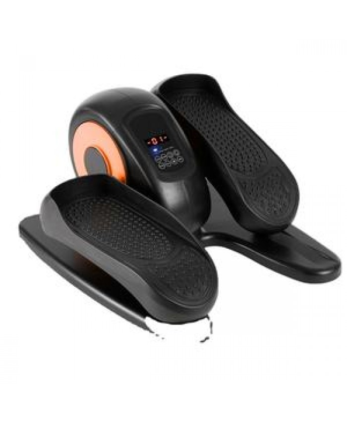 Home Gym Under Desk Electric Mini Elliptical Machine, Remote Control Portable Exercise Elliptical Trainer