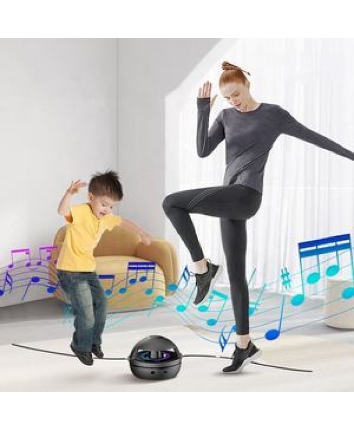 10 Levels Smart Remote Control Music Rope Jump Workout Interaction LED Electric Jump Rope Machine for Indoors & Outdoors
