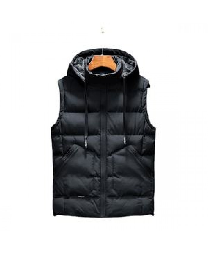 Factory Vest New Design Custom Body Warmer Jacket Men Winter Waterproof Zipper Padding Outer Wear veste de sports