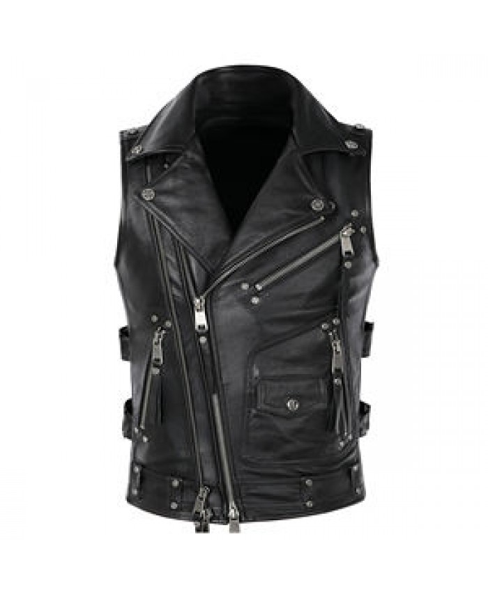Popular Motorbike Leather Jacket Men Winter Wear Fall Biker Coat Jackets Vests Customized Logo