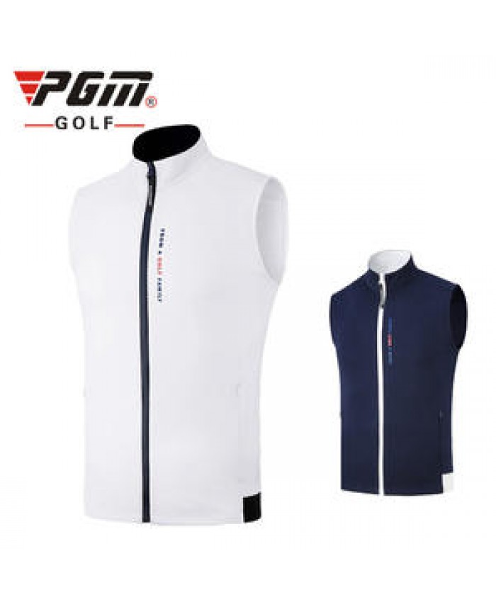 PGM golf waterproof sleeveless sport vest men jacket windproof outer wear vest