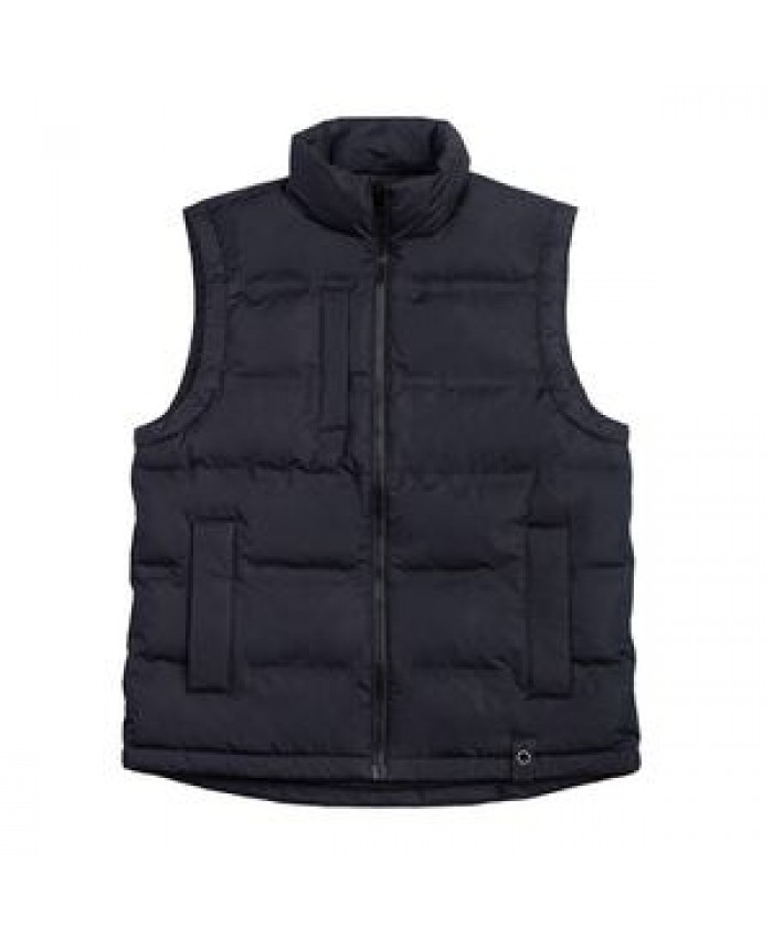 Fashion Outer Wear Winter Sleeveless Vest Cotton Waistcoats Quilted Thicken Padded Men Custom Puffer Vest