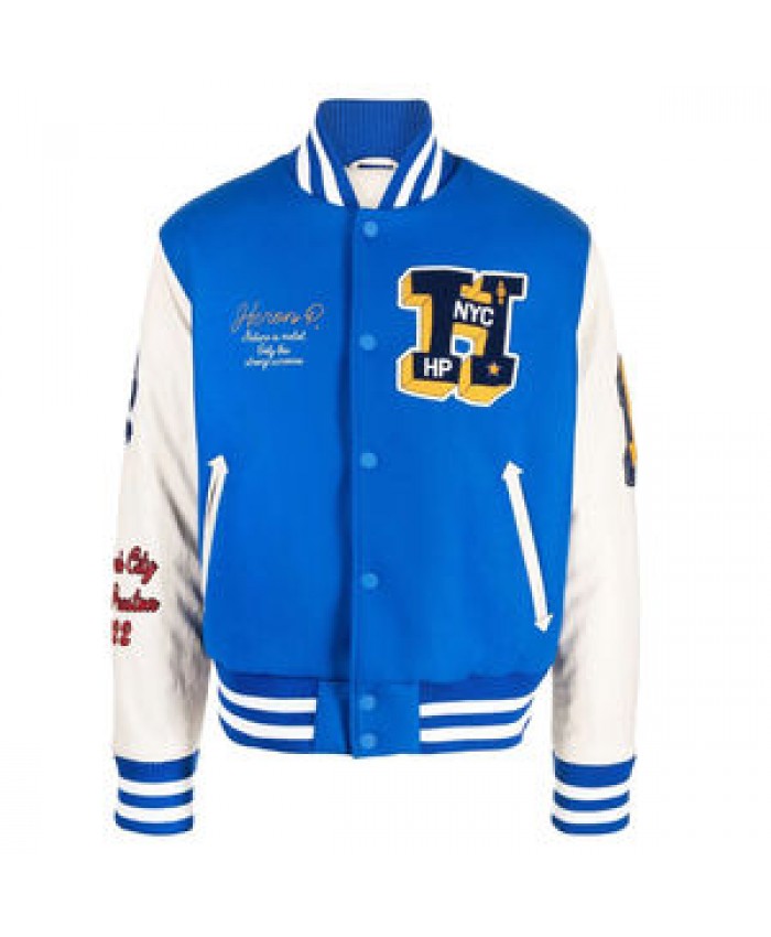 2023 Good Quality Premium Quality Outer Wear Professional Portable Product New Arrival Leather Sleeve Varsity Jacket