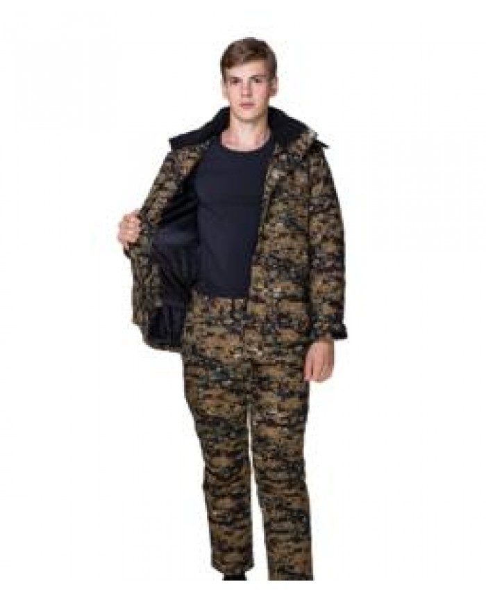 Made in China high quality outdoor work wear carbon fiber USB heated cotton jacket warm cotton jacket
