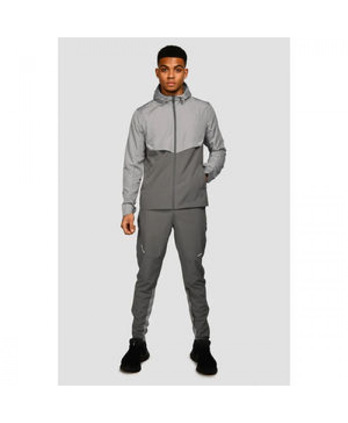 OEM Wholesale Women Casual Tracksuit 2 Piece Zipper Jacket And Jogger Pant Elastic Waistband Mens Windbreaker Tracksuit