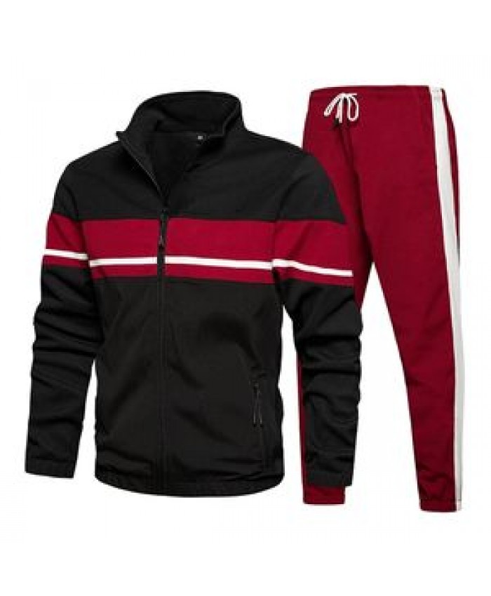 Pakistan factory price custom logo men track suit private label jogger sets knit 100% tech fleece tracksuit men