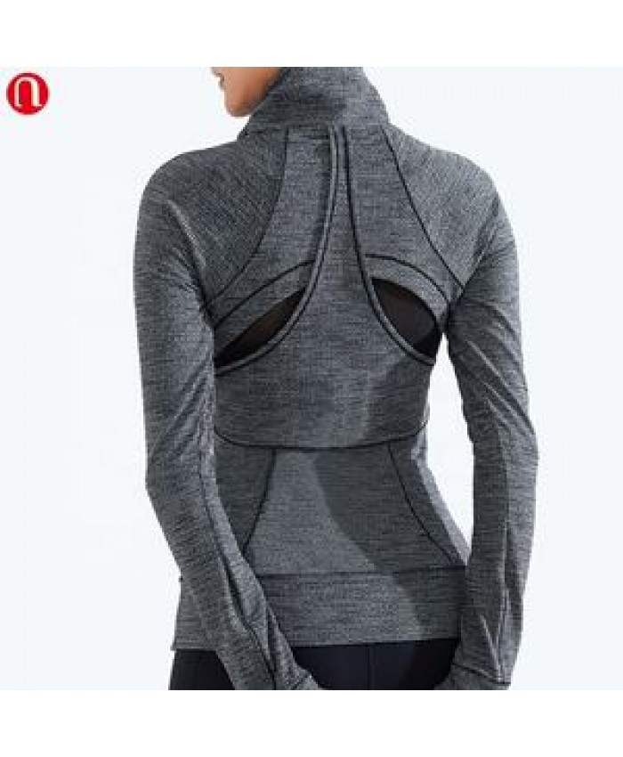 Luluyun New Design women fitness clothing Gym Sportswear Long Sleeve Running Women Yoga Fitness workout jackets