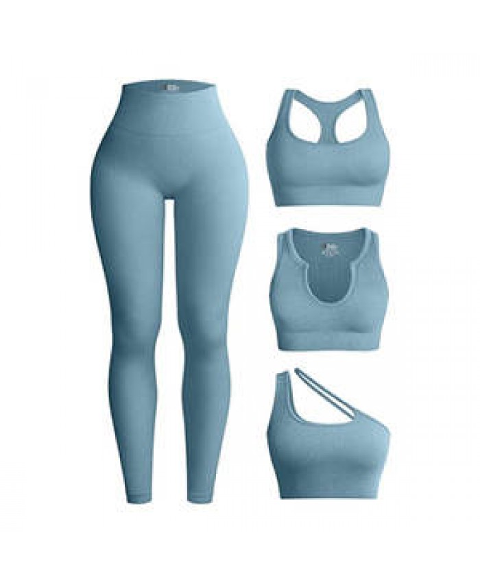 New Autumn Colors Womens Fitness Yoga Clothing Yoga Pants Sports Bra And Legging Set Customize Fitness Clothing